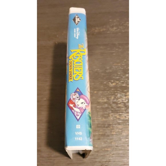 The Rescuers Down Under Black Diamond (VHS, 1991) - Picture 3 of 5